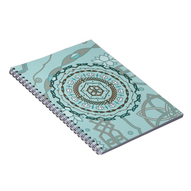 Cuaderno de Tejido de Loto (Lado Derecho)