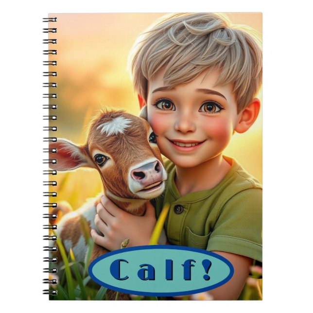 Cuaderno de Ternero Amigos de Granja (Frente)