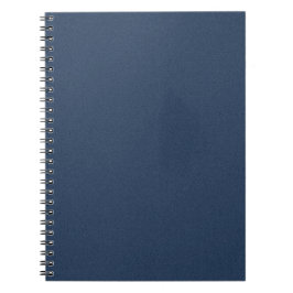 Cuaderno de texto azul de 6,5" x 8,75"