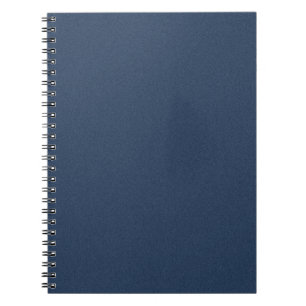 Cuaderno de texto azul de 6,5" x 8,75"