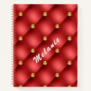 Cuaderno de texto de Personalizado de diamante dor