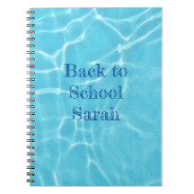 cuaderno de texto propio piscina vuelta al cole