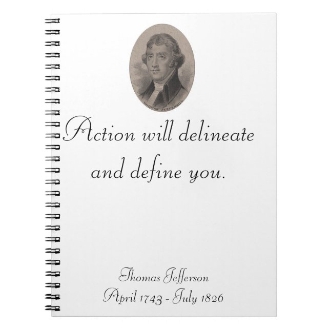 Cuaderno de Thomas Jefferson (Frente)