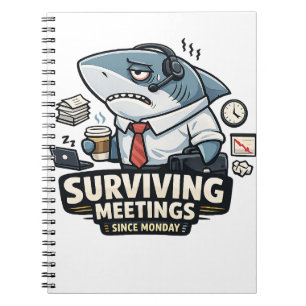 Cuaderno de tiburón corporativo Sobrevivir a las