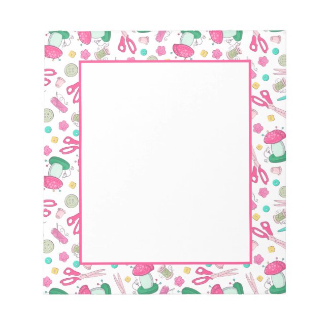 Cuaderno de tiempo de costura (Frente)