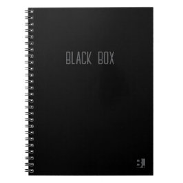 Cuaderno de tipografía Black Box