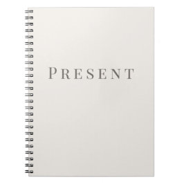 Cuaderno de tipografía mínima – Presente