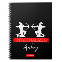 Cuaderno de tiro con arco personalizado
