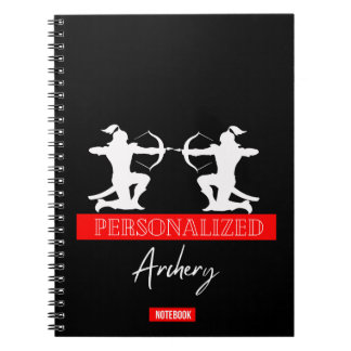 Cuaderno de tiro con arco personalizado