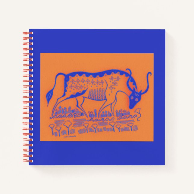 Cuaderno de toros de inspiración griega de dos ton (Anverso)