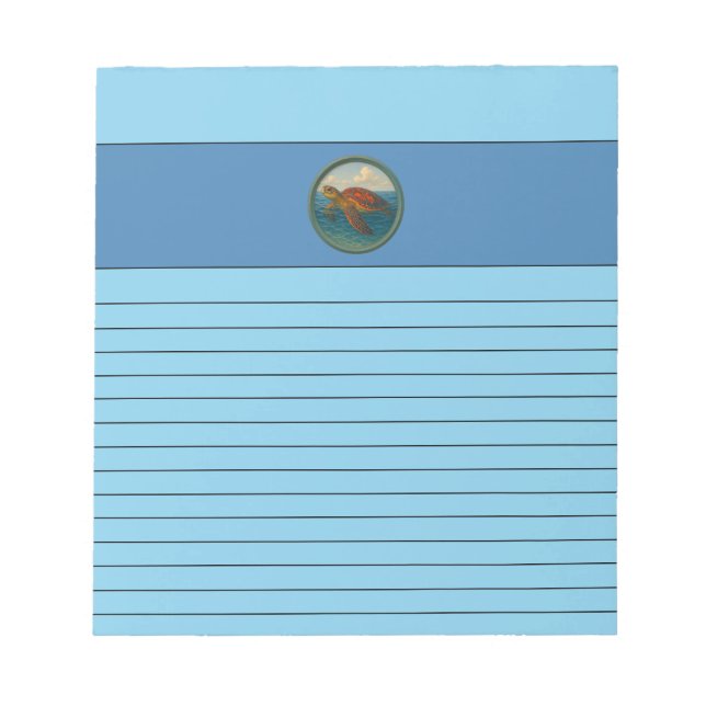 Cuaderno de tortuga marina (Frente)