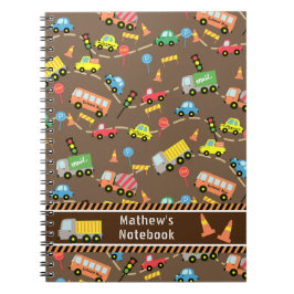 Cuaderno de Transporte Marrón. Cuaderno