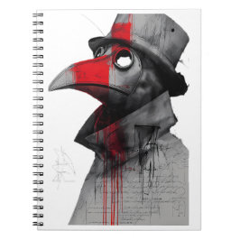 Cuaderno de Trash Polka de Médico de la Peste Góti