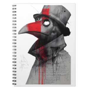 Cuaderno de Trash Polka de Médico de la Peste Góti
