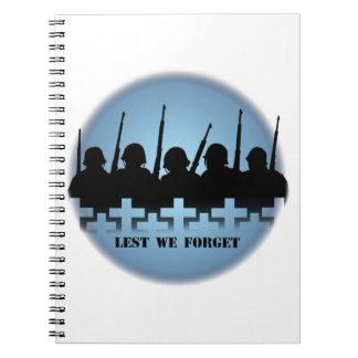 Cuaderno de tributo militar para que no olvidemos 