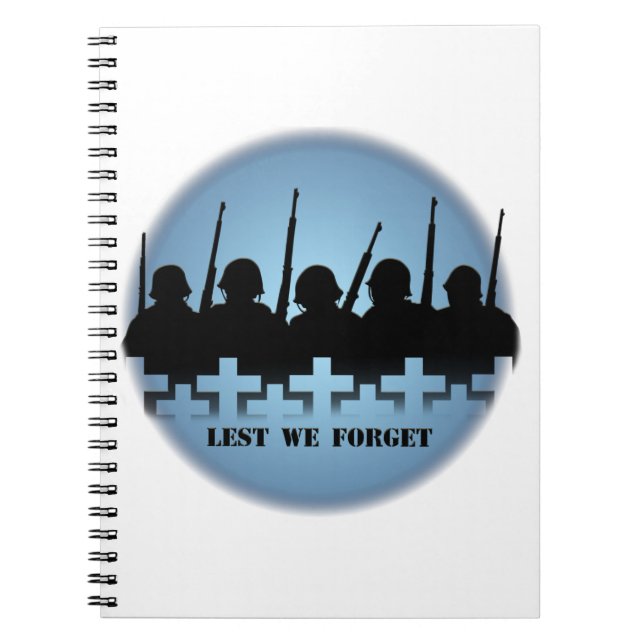 Cuaderno de tributo militar para que no olvidemos  (Frente)