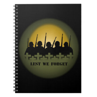 Cuaderno de tributo militar para que no olvidemos 