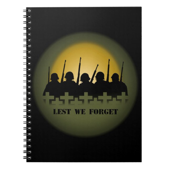 Cuaderno de tributo militar para que no olvidemos  (Frente)