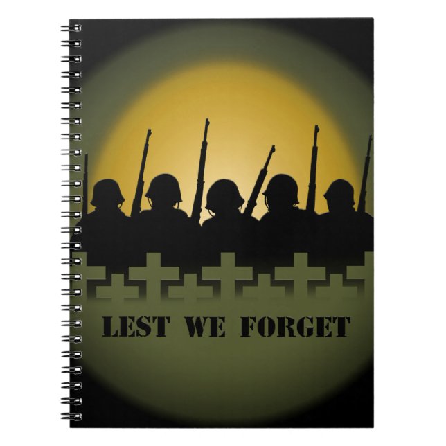 Cuaderno de tributo militar para que no olvidemos  (Frente)
