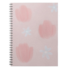 Cuaderno de Tulipán Rosa