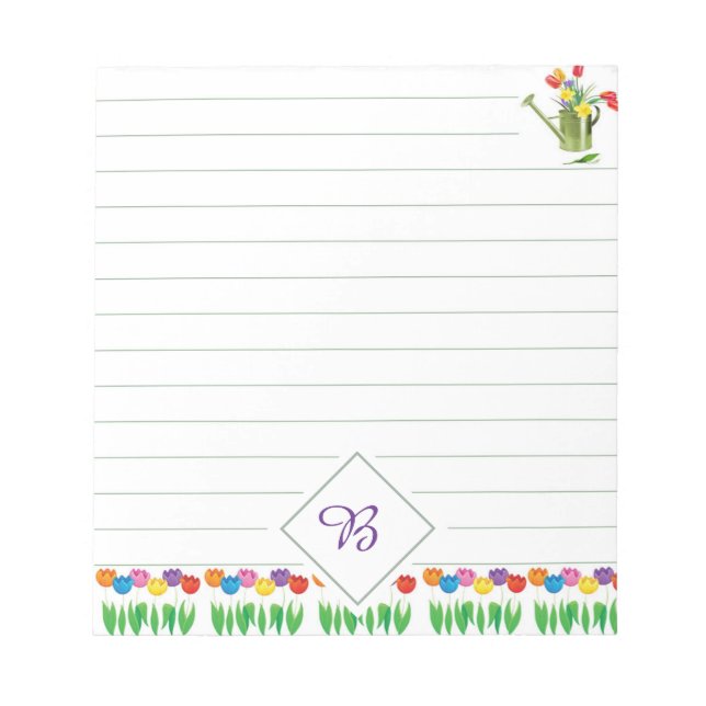 Cuaderno de Tulipanes (Frente)
