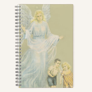 Cuaderno de un ángel que cuida a los niños