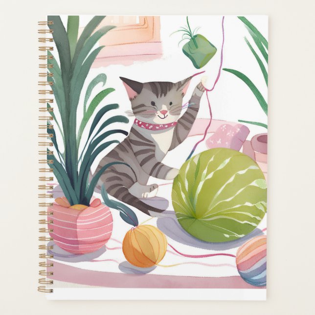 Cuaderno de un lindo gatito (Anverso)