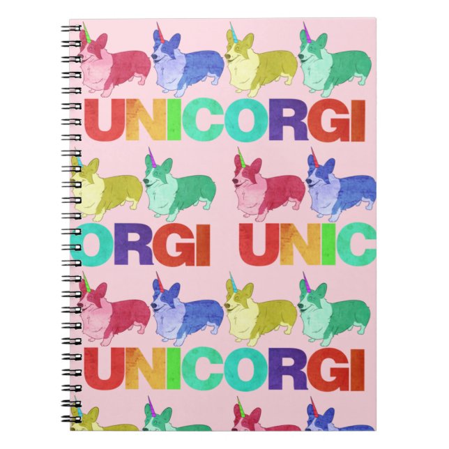 Cuaderno de Unicorgi (Frente)
