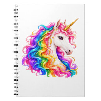 Cuaderno de Unicornio Arcoíris