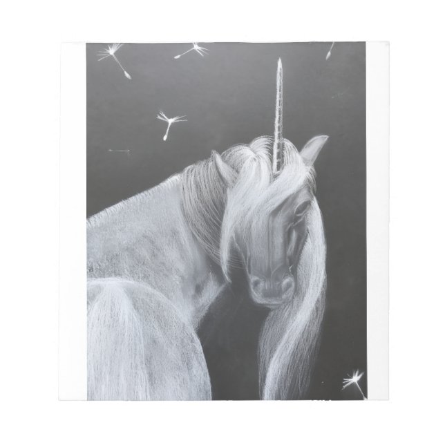 Cuaderno de unicornio y diente de león (Frente)