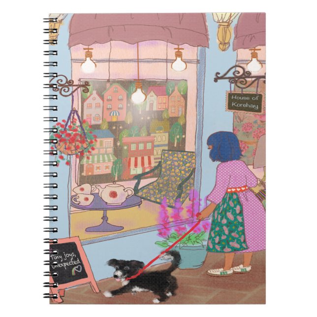Cuaderno de uso diario y eventos (Frente)