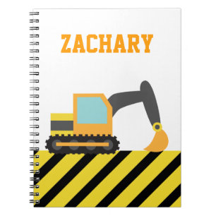 Cuaderno de Vehículo de Construcción Excavadora Na