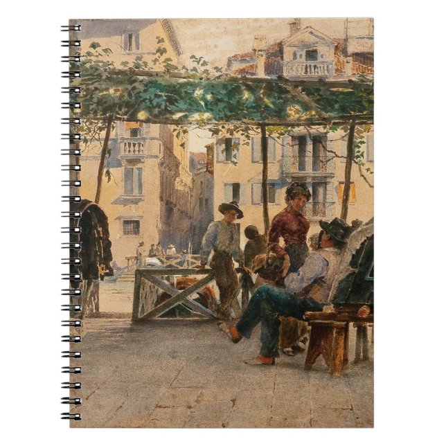 Cuaderno de Venecia de Roussoff (Frente)