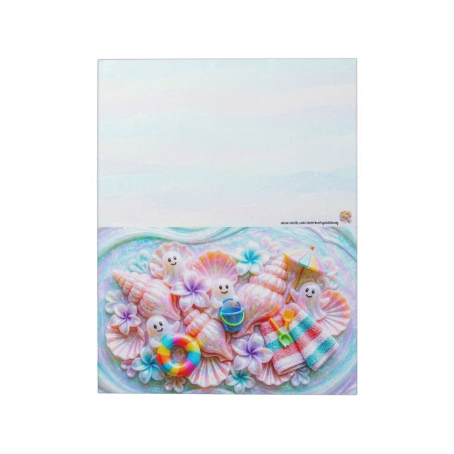 Cuaderno de verano de fantasmas de playa (Lado Izquierdo)