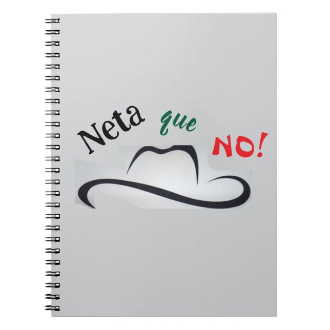 Cuaderno De Verdad Que No! (Frente)