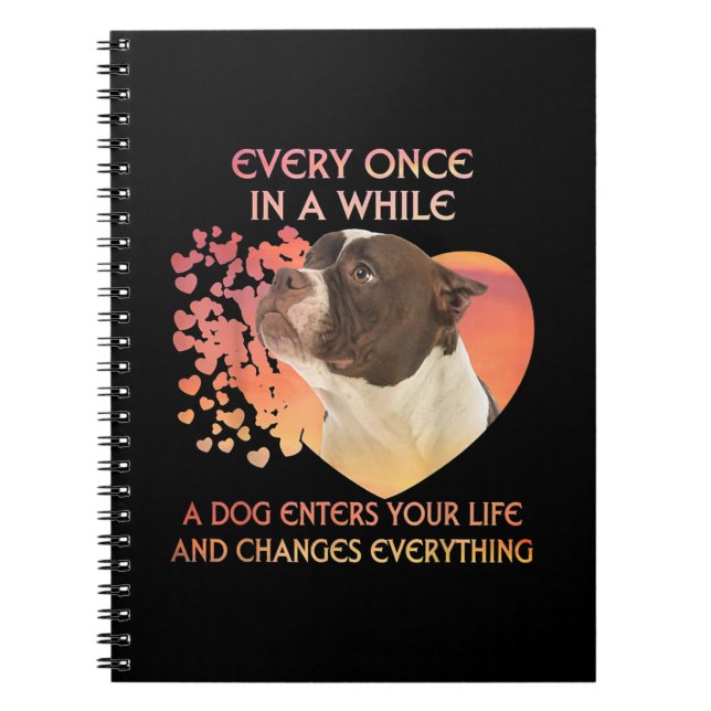 Cuaderno De Vez En Cuando Un Perro Entra En Tu Vida (Frente)