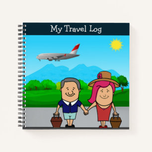 Cuaderno de Viaje Alegre - Regalo Divertido para V
