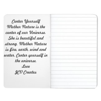 Cuaderno De Viaje Centro usted mismo