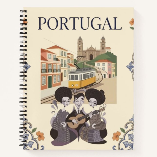 Cuaderno de viaje de Portugal (Anverso)