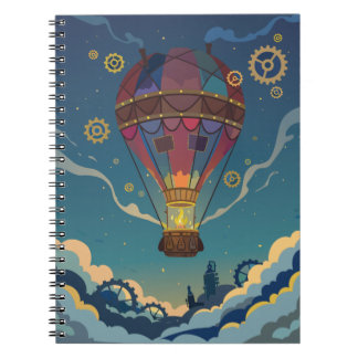 Cuaderno de viaje en globo aerostático