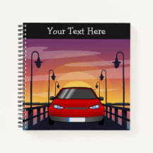 Cuaderno de viaje Sunset Drive - Diario de viaje a