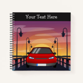 Cuaderno de viaje Sunset Drive - Diario de viaje a