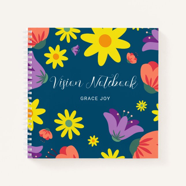Cuaderno de visión floral (Anverso)