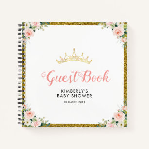 cuaderno de visitas para bebés princesa