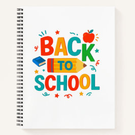 Cuaderno De vuelta a la escuela 