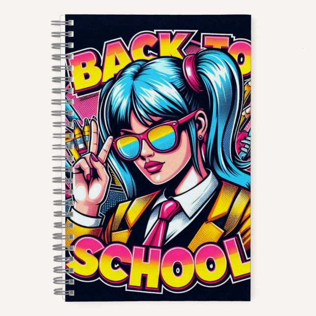 Cuaderno De vuelta a la escuela (Anverso)