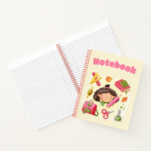 Cuaderno De vuelta a la escuela 💛💗📒 (Interior)