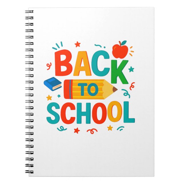 Cuaderno De vuelta a la escuela  (Frente)