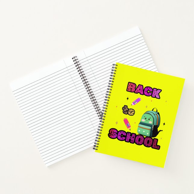 Cuaderno De vuelta a la escuela (Interior)