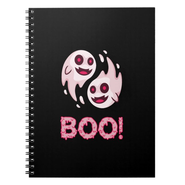Cuaderno De vuelta a la escuela con divertidos útiles escol (Frente)
